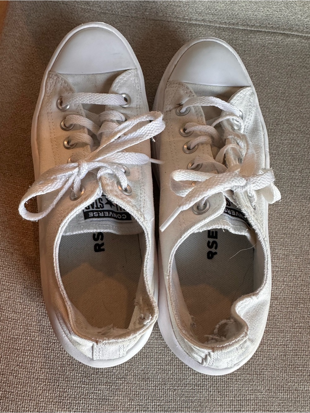 White Platform Converse - Picture 5 of 9